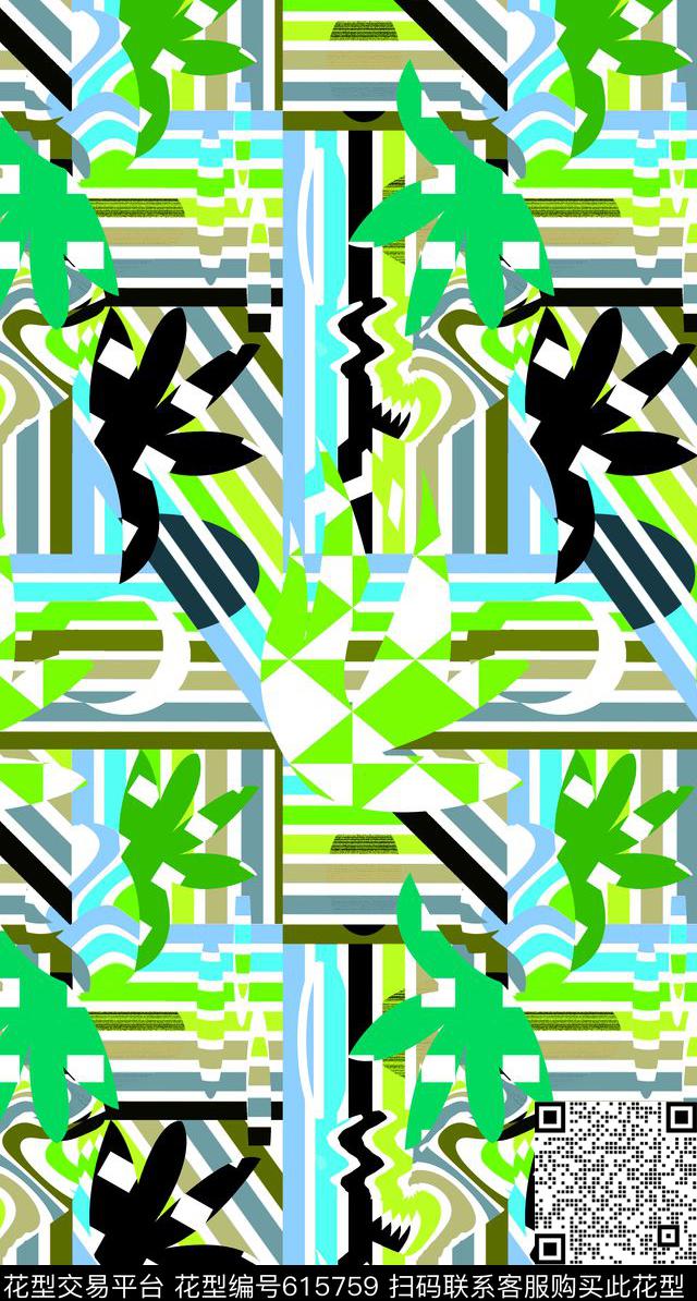 童装几何条纹。传统印花华亿平台下载（图片编号: 615759） - 瓦栏（Walan）