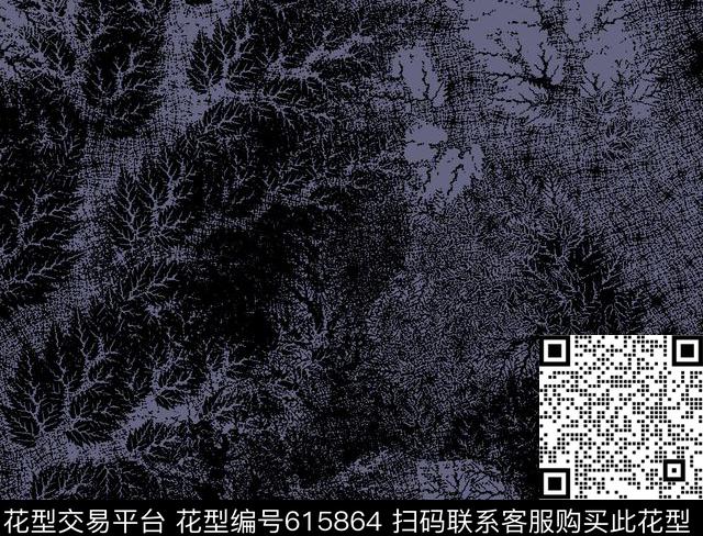 山川河流纹理抽象几何深灰色传统印花华亿平台下载（图片编号: 615864） - 瓦栏（Walan）