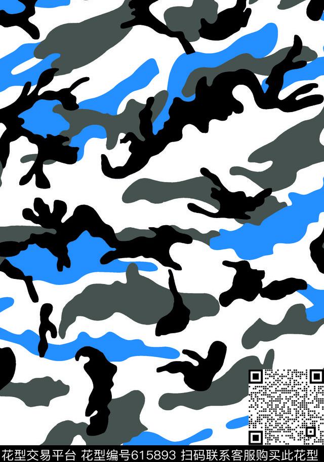 迷彩军装迷彩传统印花华亿平台下载（图片编号: 615893） - 瓦栏（Walan）