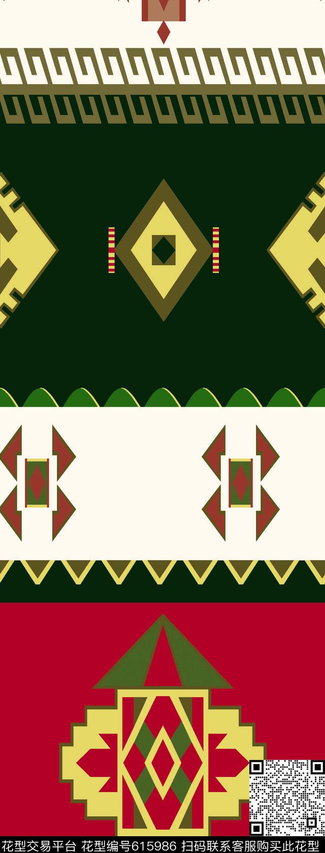 原创个性几何传统印花华亿平台下载（图片编号: 615986） - 瓦栏（Walan）