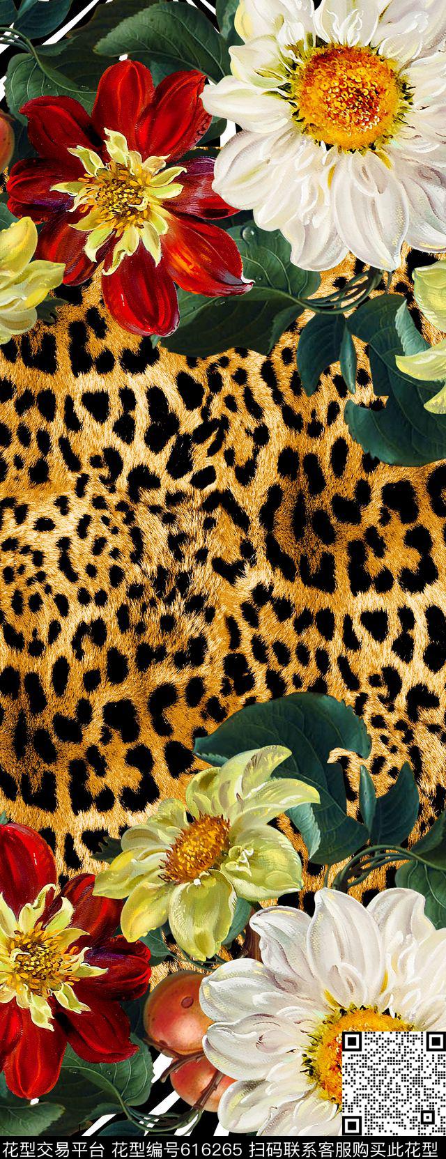 围巾华亿平台双边定位长裙数码印花华亿平台下载（图片编号: 616265） - 瓦栏（Walan）