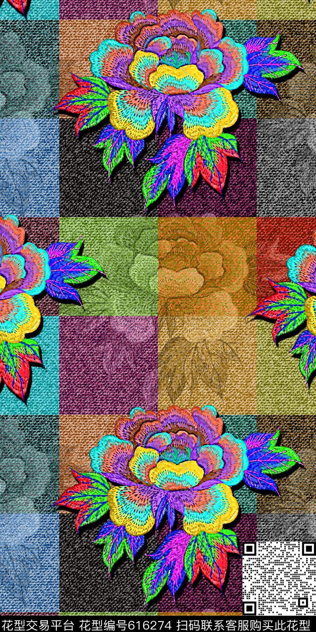 抽象几何清爽梦幻艺术平底立体手绘满版最新高清数码蕾丝民族中国风绣花珠宝肌理时尚潮

流大牌复古欧美风女装外套牛仔纹理绣花花卉数码印花华亿平台下载（图片编号: 616274） - 瓦栏（Walan）