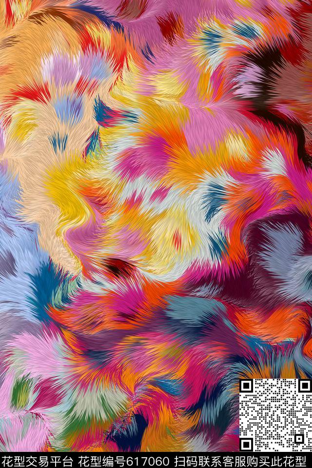 豹纹箱包毛皮数码印花华亿平台下载（图片编号: 617060） - 瓦栏（Walan）