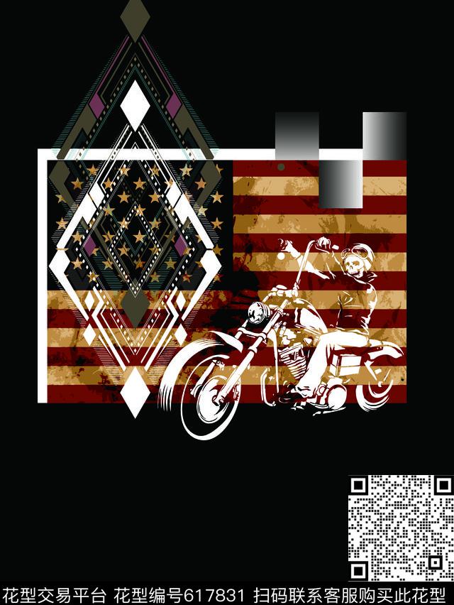 横条欧式欧美数码印花华亿平台下载（图片编号: 617831） - 瓦栏（Walan）