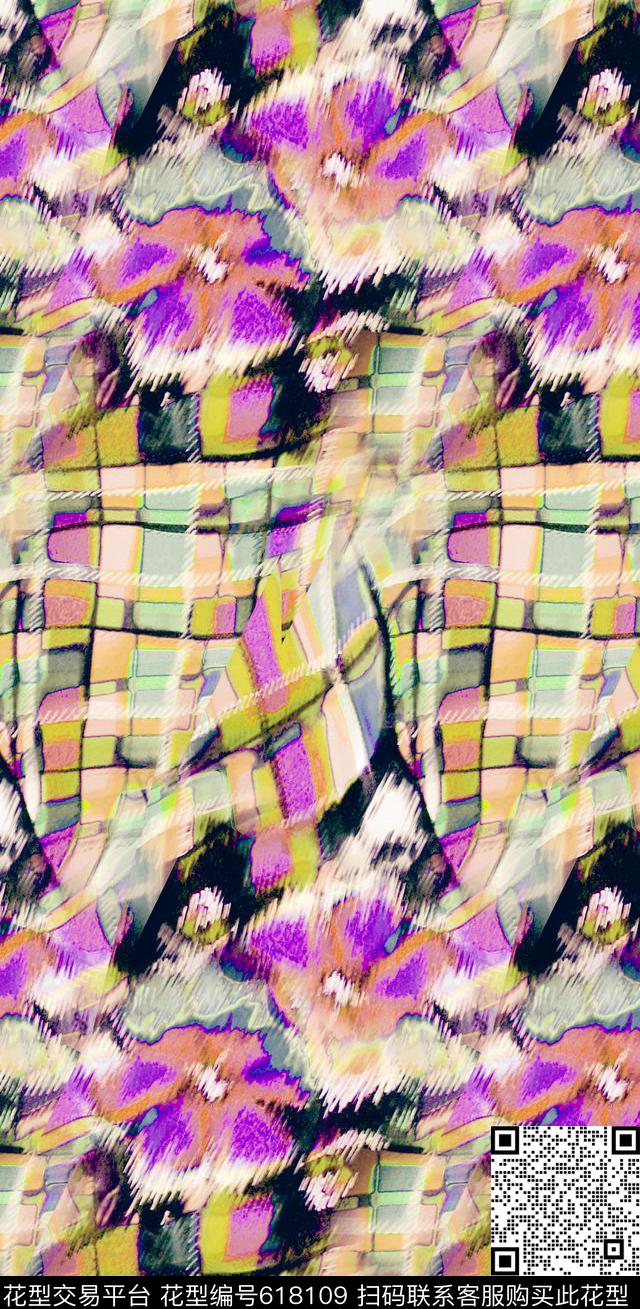 中老年定位几何。肌理数码印花华亿平台下载（图片编号: 618109） - 瓦栏（Walan）