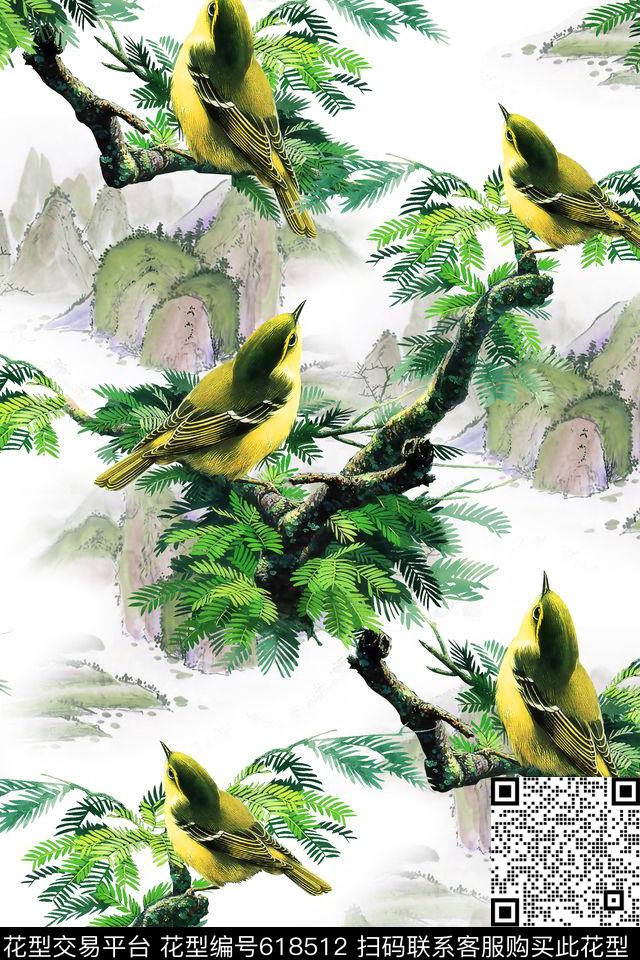 抽象几何清爽梦幻艺术平底立体手绘满版最新高清数码蕾丝民族中国风绣花珠宝肌理时尚潮

流大牌复古欧美风花鸟山水数码印花华亿平台下载（图片编号: 618512） - 瓦栏（Walan）