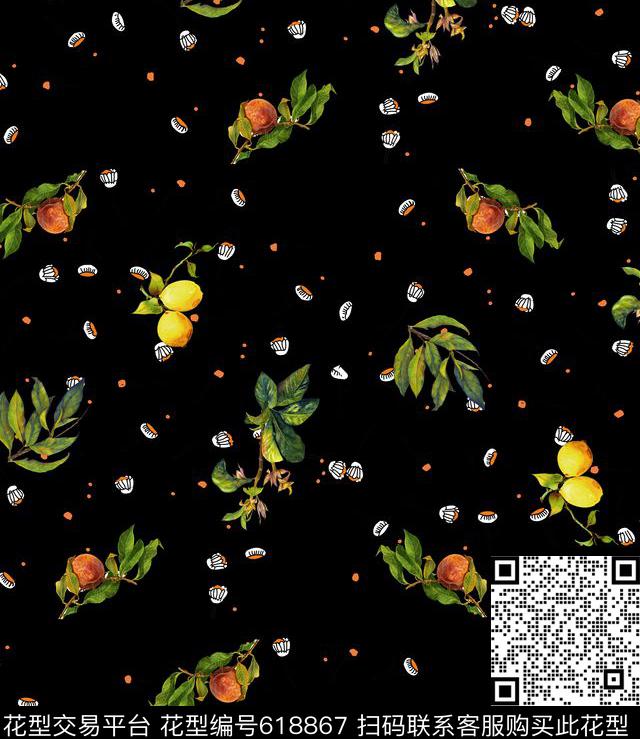 小碎花花卉手绘数码印花华亿平台下载（图片编号: 618867） - 瓦栏（Walan）