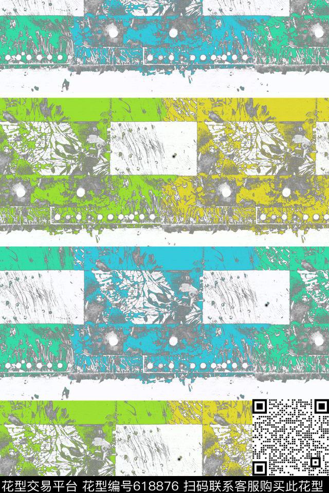 创意线条抽象数码印花华亿平台下载（图片编号: 618876） - 瓦栏（Walan）