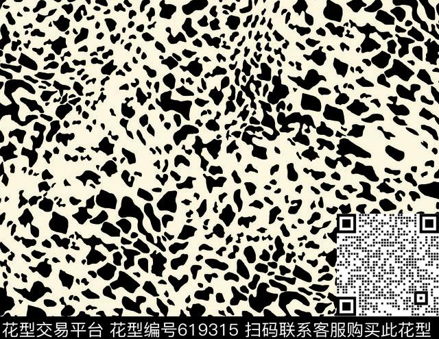 动物纹豹纹豹点传统印花华亿平台下载（图片编号: 619315） - 瓦栏（Walan）