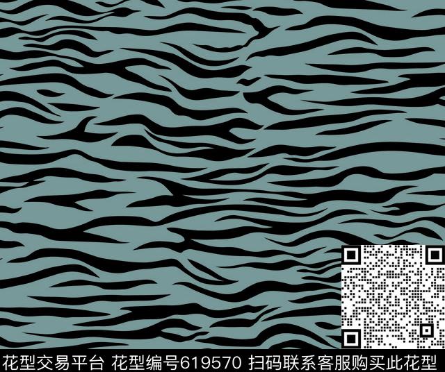 动物纹斑马纹肌理传统印花华亿平台下载（图片编号: 619570） - 瓦栏（Walan）