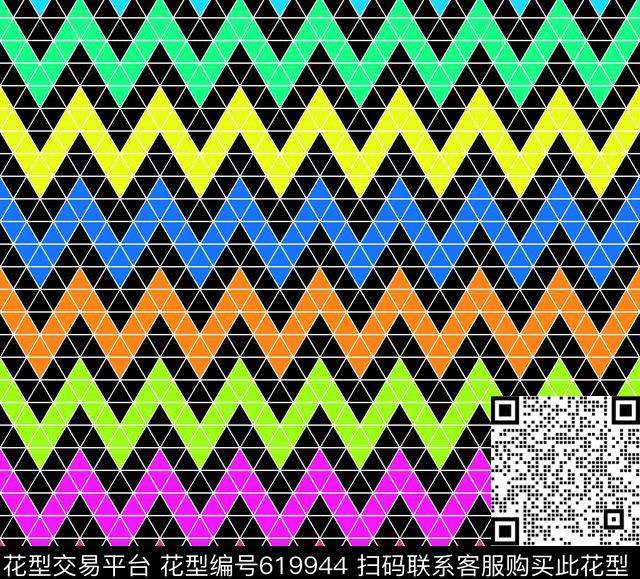 波浪女装鱼啊数码印花华亿平台下载（图片编号: 619944） - 瓦栏（Walan）