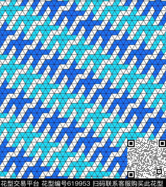 三角形几何女装数码印花华亿平台下载（图片编号: 619953） - 瓦栏（Walan）