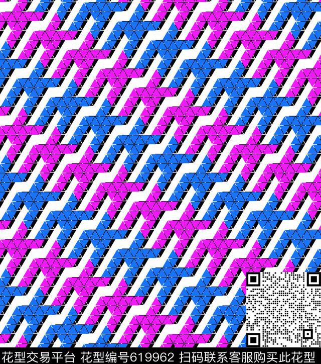 女装裙子三角形传统印花华亿平台下载（图片编号: 619962） - 瓦栏（Walan）