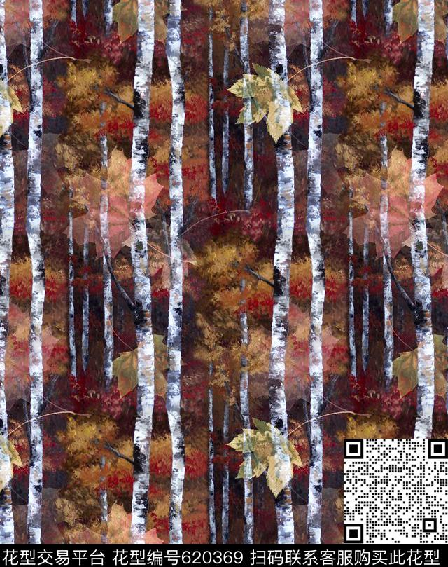 抽象手绘满版最新高清数码时尚潮流大牌复古欧美风迷彩纹树叶男装羽绒服数码印花华亿平台下载（图片编号: 620369） - 瓦栏（Walan）