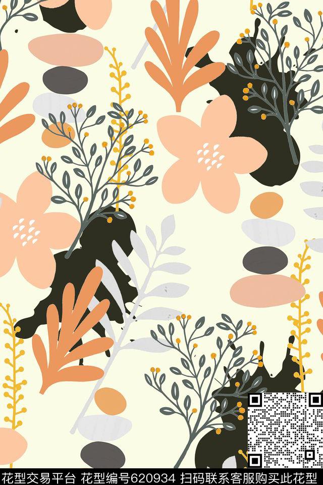 女装清新现代风格传统印花华亿平台下载（图片编号: 620934） - 瓦栏（Walan）