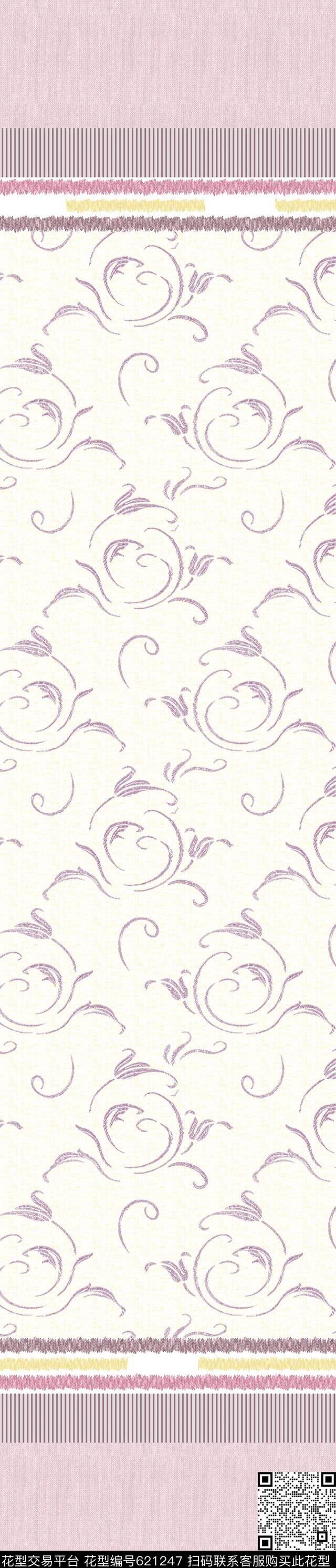 窗帘传统印花华亿平台下载（图片编号: 621247） - 瓦栏（Walan）