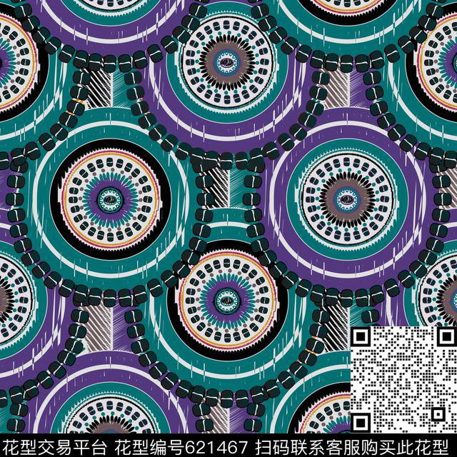 民族化纹路传统印花华亿平台下载（图片编号: 621467） - 瓦栏（Walan）