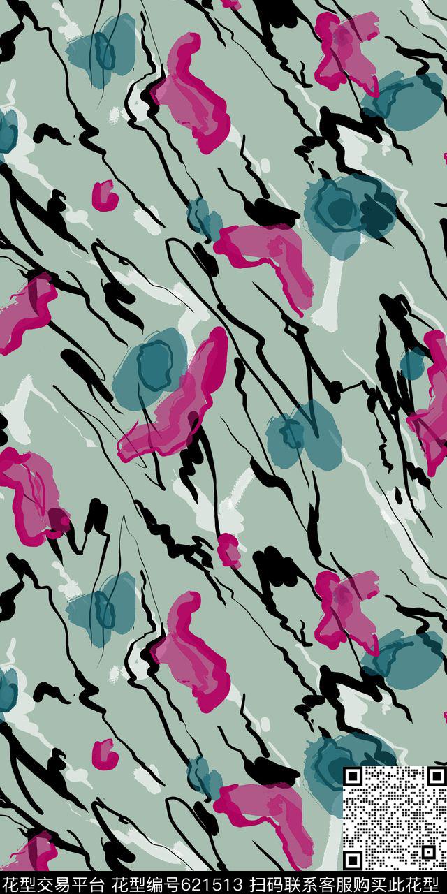 优雅时尚传统印花华亿平台下载（图片编号: 621513） - 瓦栏（Walan）