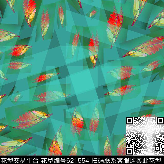 别样条纹几何构成抽象数码印花华亿平台下载（图片编号: 621554） - 瓦栏（Walan）