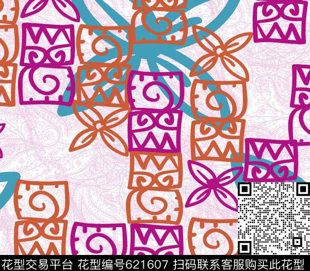 小碎花小花花朵传统印花华亿平台下载（图片编号: 621607） - 瓦栏（Walan）