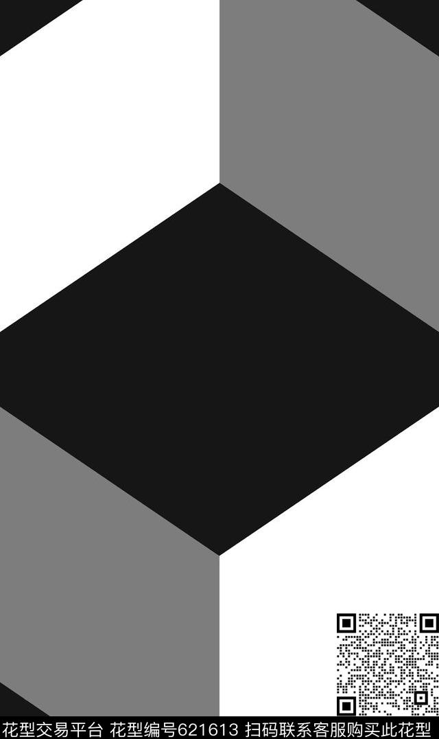 方格菱形三角形传统印花华亿平台下载（图片编号: 621613） - 瓦栏（Walan）