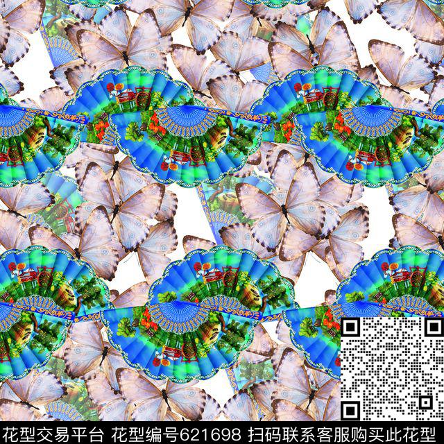 昆虫数码印花华亿平台下载（图片编号: 621698） - 瓦栏（Walan）