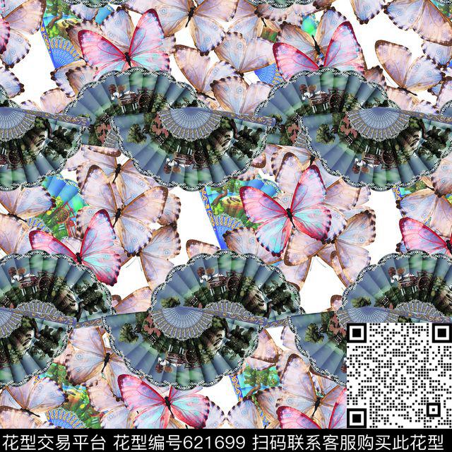 昆虫数码印花华亿平台下载（图片编号: 621699） - 瓦栏（Walan）