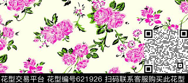 乱花小碎花大花传统印花华亿平台下载（图片编号: 621926） - 瓦栏（Walan）