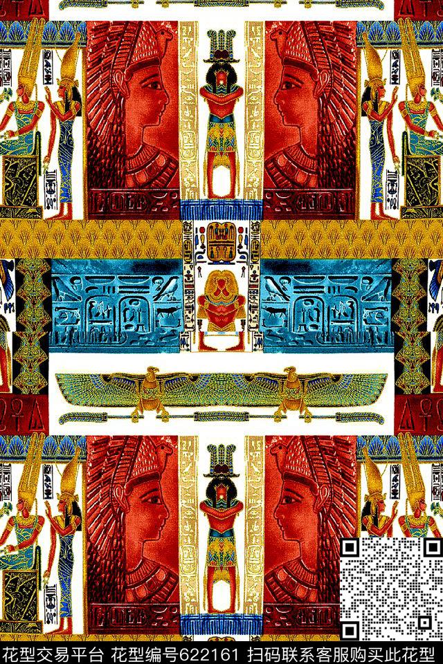 部落民族风中国风数码印花华亿平台下载（图片编号: 622161） - 瓦栏（Walan）
