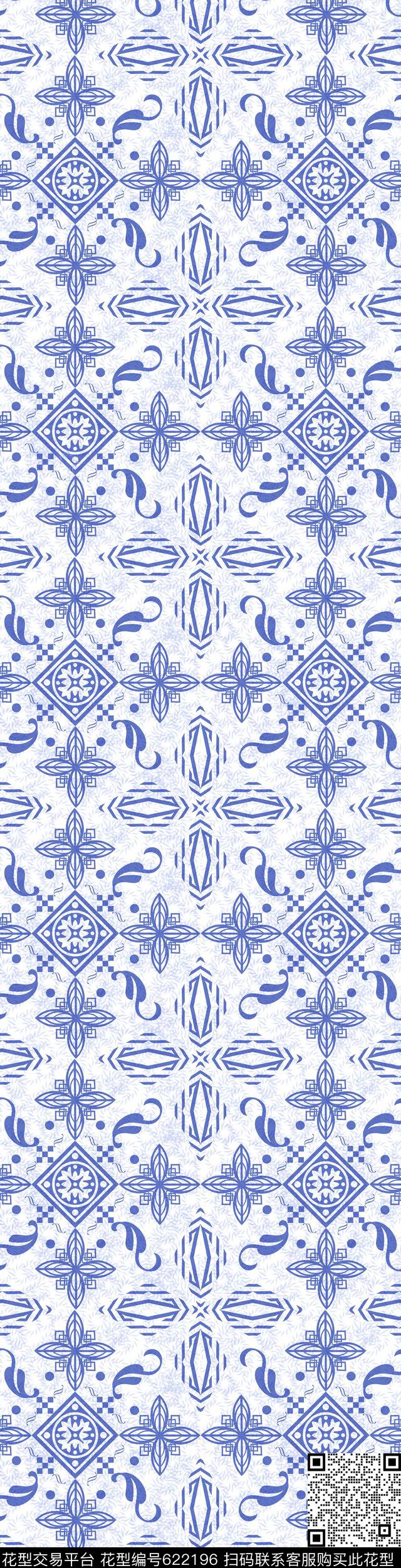纹样的连续传统印花华亿平台下载（图片编号: 622196） - 瓦栏（Walan）