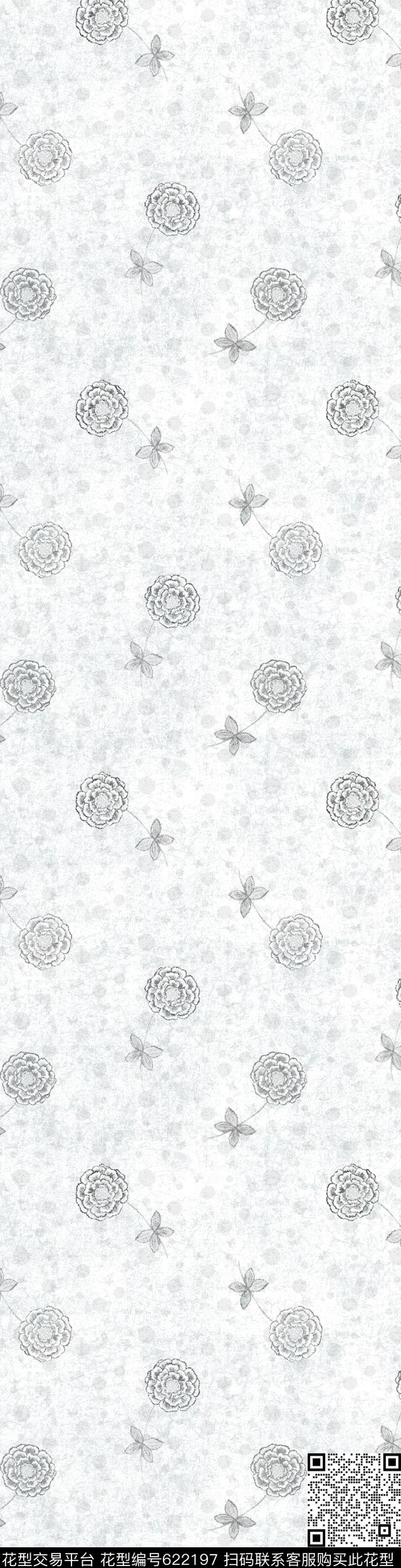 田园风清新数码印花华亿平台下载（图片编号: 622197） - 瓦栏（Walan）