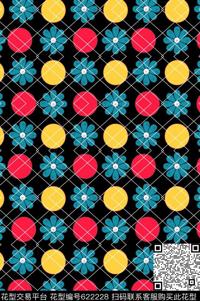 格子条纹时尚传统印花华亿平台下载（图片编号: 622228） - 瓦栏（Walan）