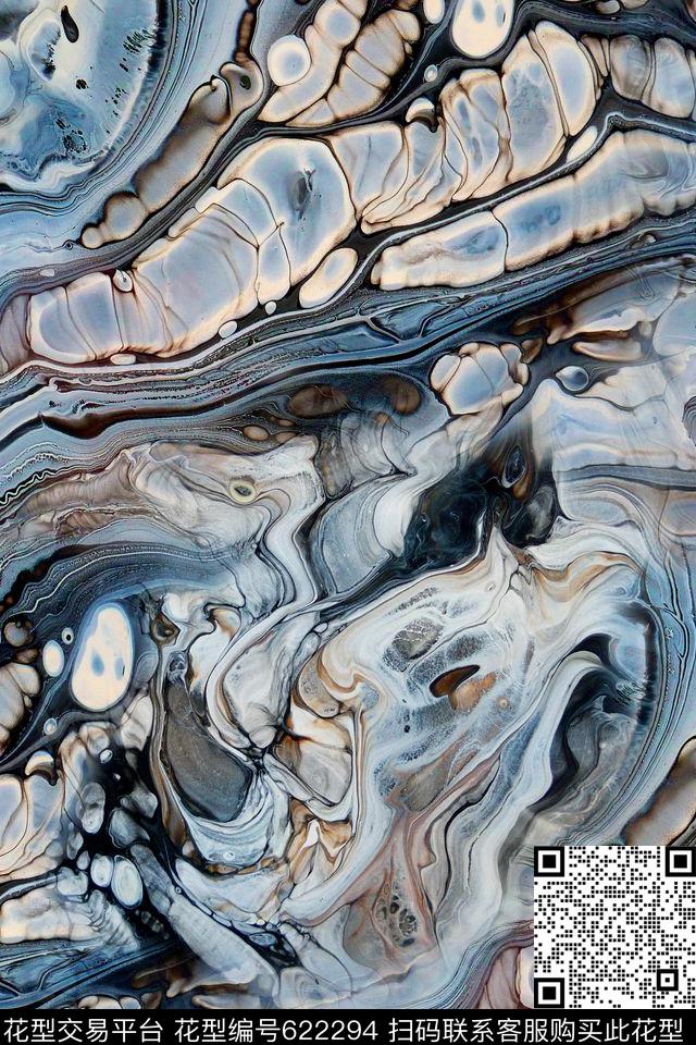 肌理大理石纹地表数码印花华亿平台下载（图片编号: 622294） - 瓦栏（Walan）