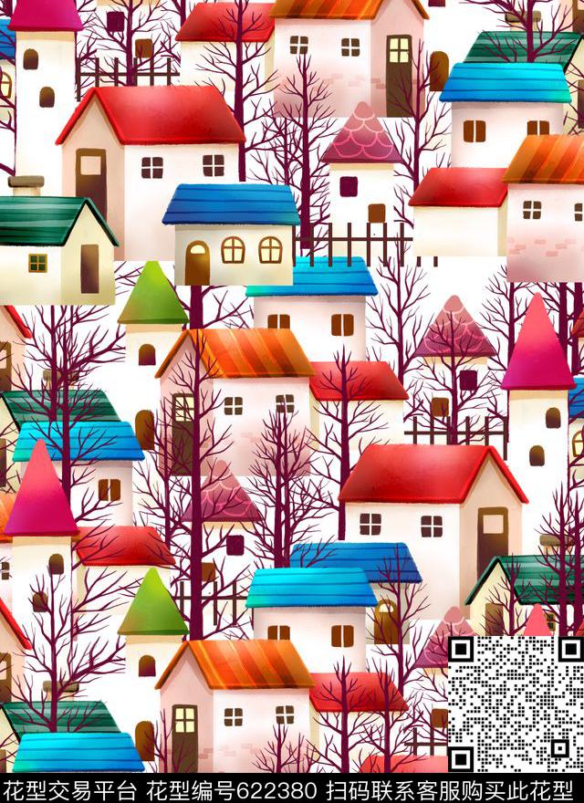 传统房子和传统印花华亿平台下载（图片编号: 622380） - 瓦栏（Walan）