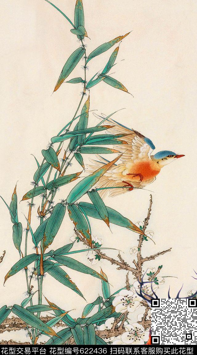 民族风中国风数码印花华亿平台下载（图片编号: 622436） - 瓦栏（Walan）