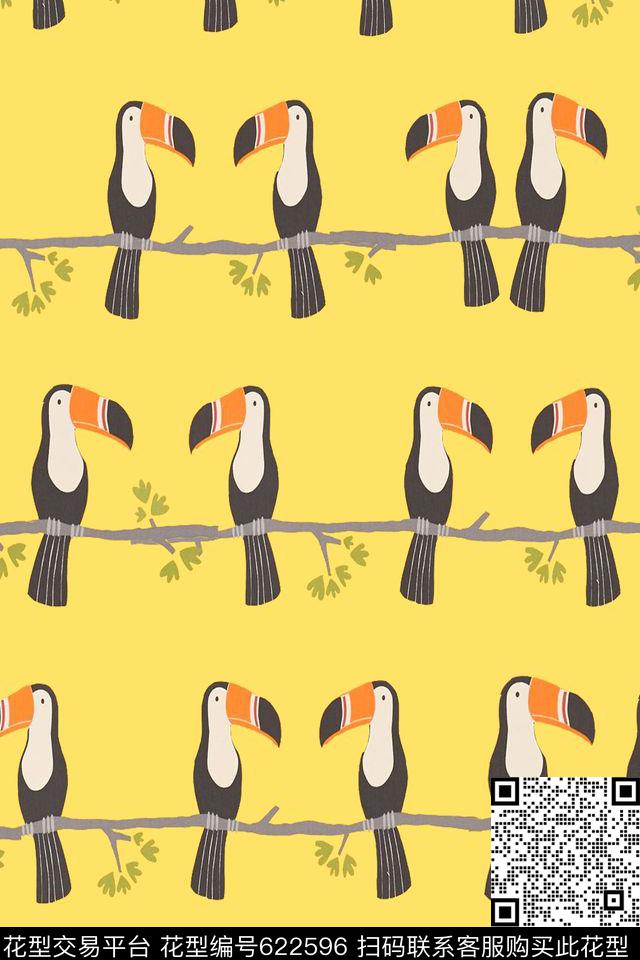 卡通可爱动物童装传统印花华亿平台下载（图片编号: 622596） - 瓦栏（Walan）