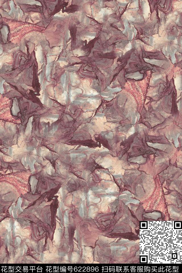岩石纹理矿石肌理男装数码印花华亿平台下载（图片编号: 622896） - 瓦栏（Walan）