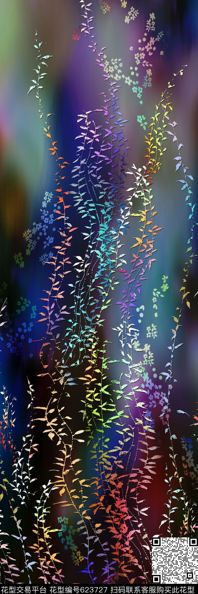 东南亚定位渐变数码印花华亿平台下载（图片编号: 623727） - 瓦栏（Walan）