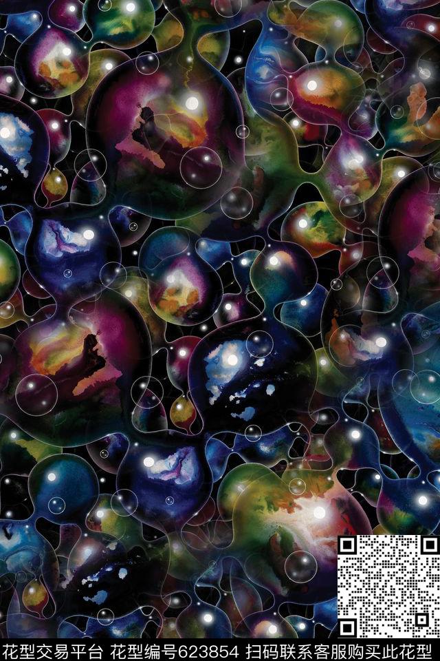 底纹点子数码印花华亿平台下载（图片编号: 623854） - 瓦栏（Walan）