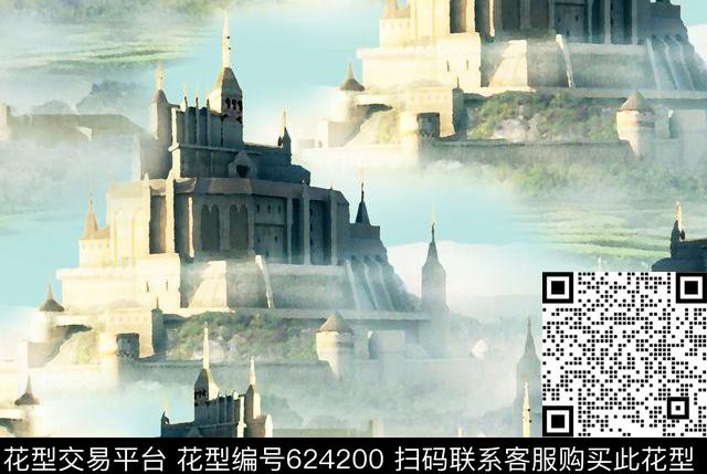 建筑2017年春夏女装裙装华亿平台裙装华亿平台数码印花华亿平台下载（图片编号: 624200） - 瓦栏（Walan）