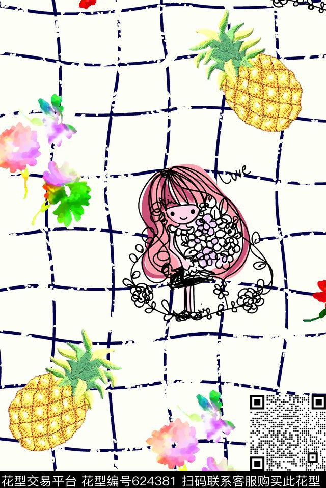 女装裙时尚潮流大牌复古欧美风女装衬衫清爽花卉数码印花华亿平台下载（图片编号: 624381） - 瓦栏（Walan）