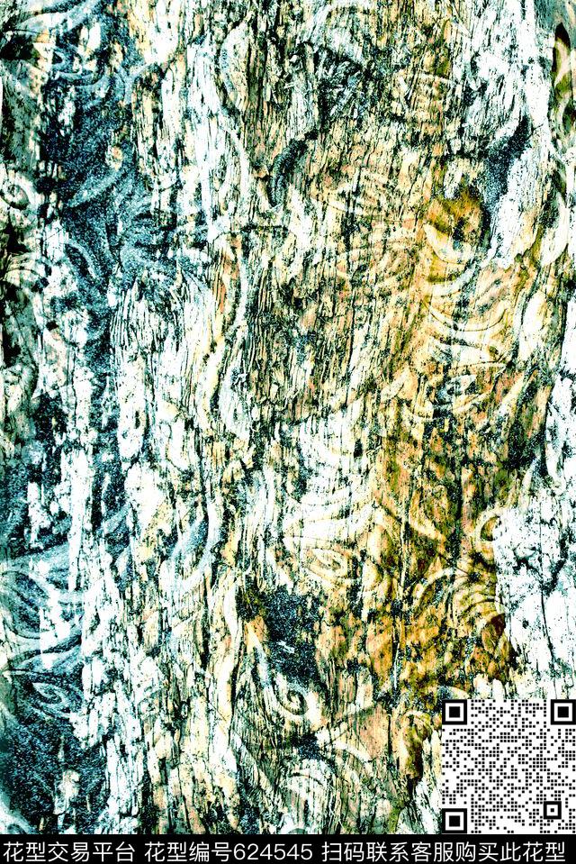 纹理抽象肌理图案数码印花华亿平台下载（图片编号: 624545） - 瓦栏（Walan）