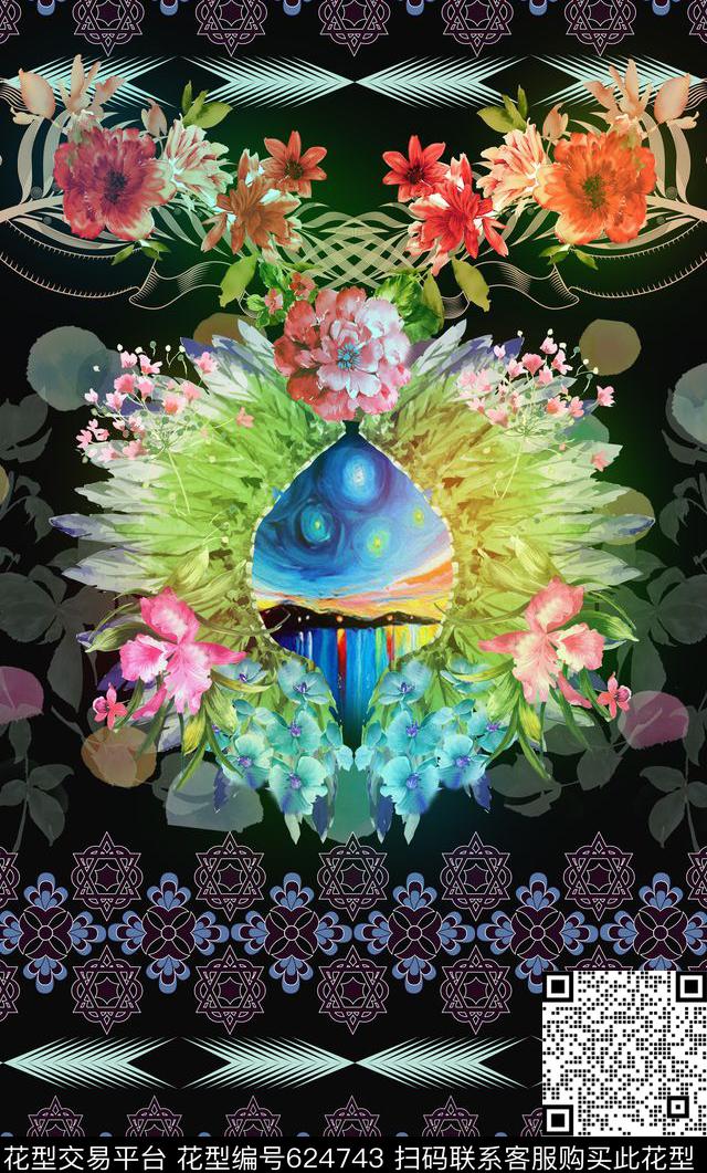 数码女装定位数码印花华亿平台下载（图片编号: 624743） - 瓦栏（Walan）