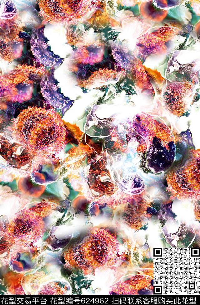 时尚抽象纹理太空纹理数码印花时尚潮流女装裙子外套夹克印花抽象水彩油画男装外套印花数码印花华亿平台下载（图片编号: 624962） - 瓦栏（Walan）