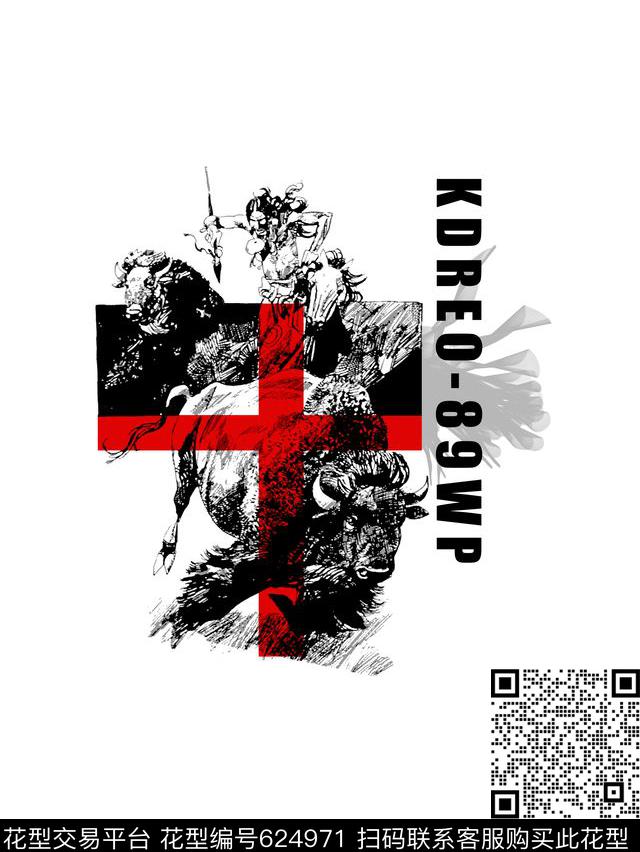 公牛男装T恤男装卫衣数码印花华亿平台下载（图片编号: 624971） - 瓦栏（Walan）