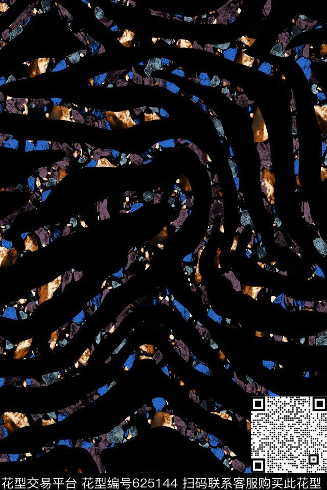 男装外套抽象岩石纹理男装衬衫数码印花华亿平台下载（图片编号: 625144） - 瓦栏（Walan）