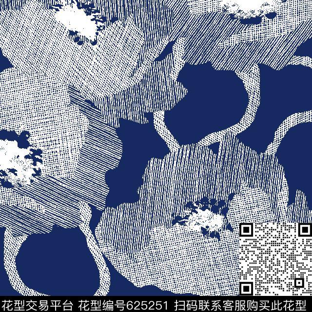 大花花朵花卉数码印花华亿平台下载（图片编号: 625251） - 瓦栏（Walan）