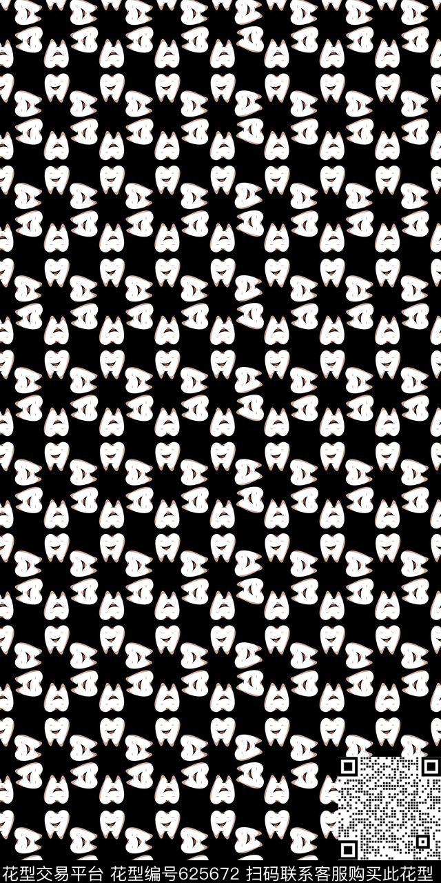 几何趣味牙传统印花华亿平台下载（图片编号: 625672） - 瓦栏（Walan）