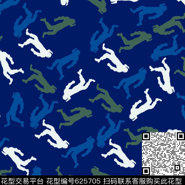 迷彩服趣味人像迷彩模块衬衫华亿平台2017年趣味男装时尚迷彩裙装华亿平台传统印花华亿平台下载（图片编号: 625705） - 瓦栏（Walan）