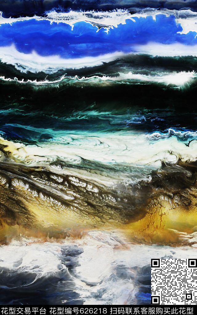 大理石纹理肌理数码印花华亿平台下载（图片编号: 626218） - 瓦栏（Walan）